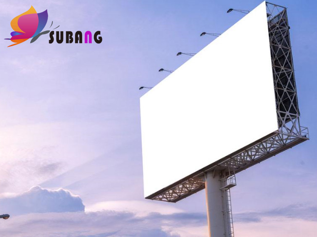 戶外廣告牌用了熒光增白劑OB，好評不斷